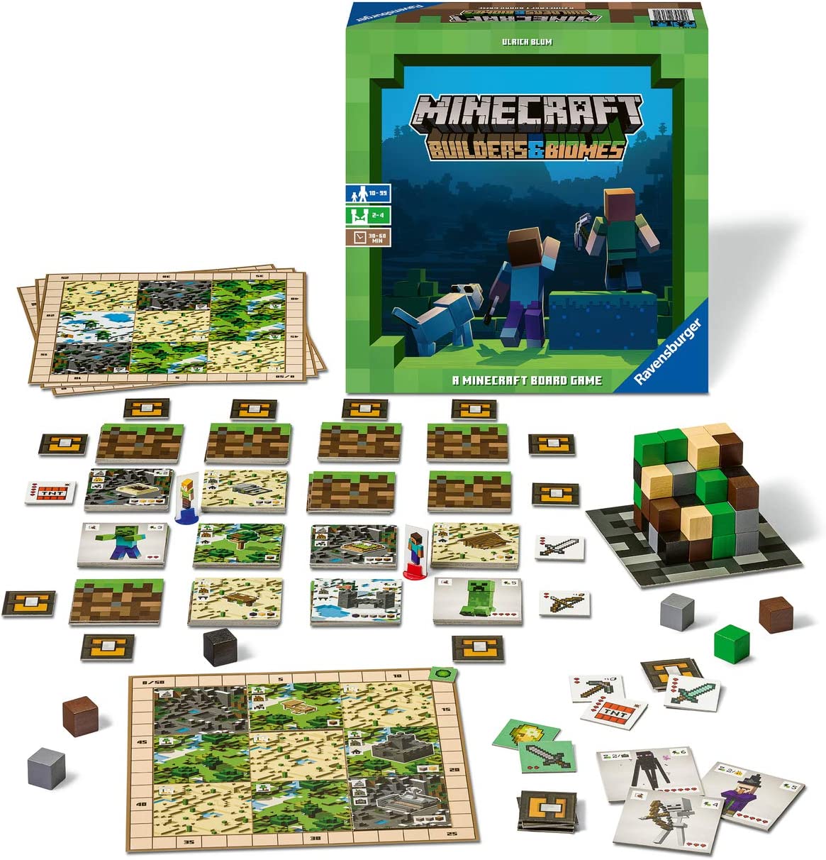 Minecraft Builder & Biomes, Brettspiel