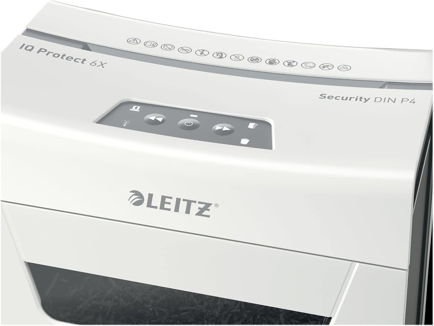 IQ 6X PROTECT PREMIUM - Aktenvernichter, 6 Blatt Partikelschnitt