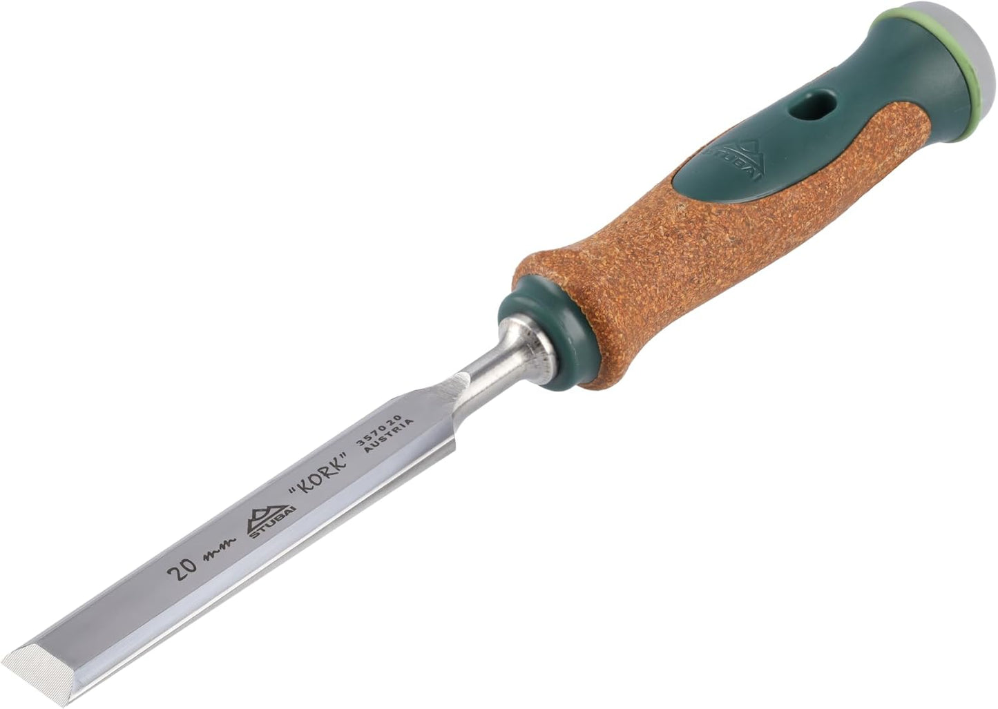 Stemmeisensatz mit Korkgriff (6-teilig), Satz 6-teilig D=6,10,13,16,20,26mm