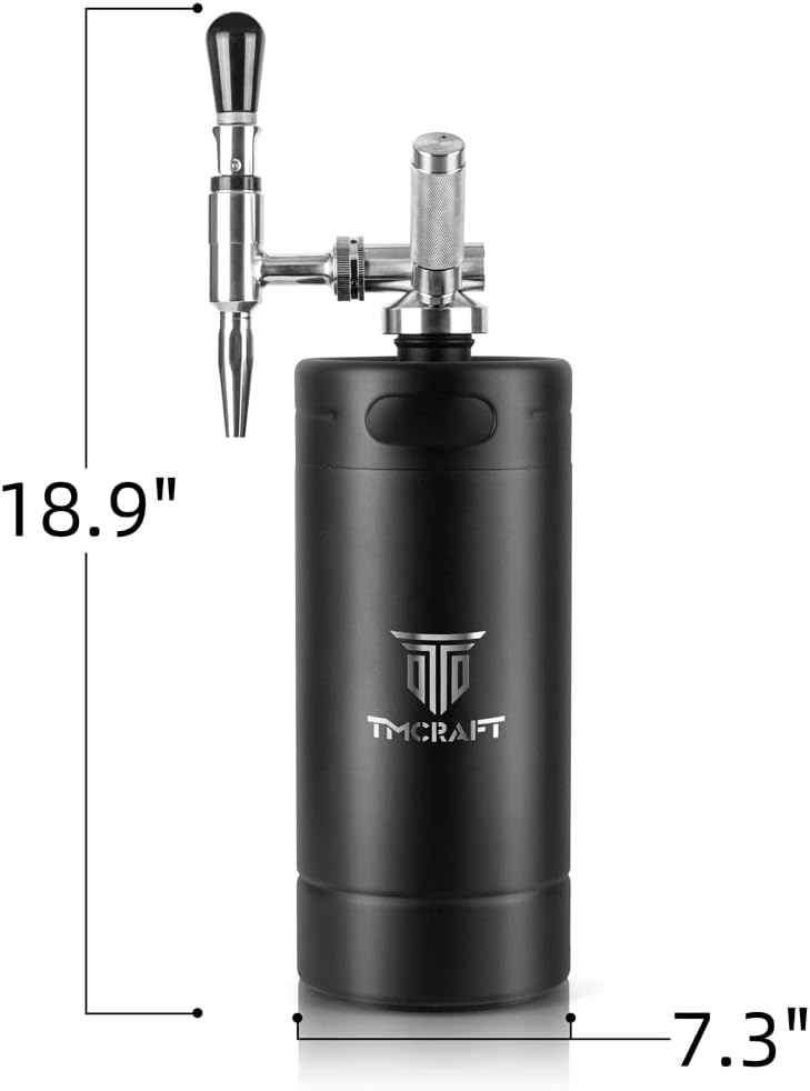 Nitro Cold Brew Kaffeemaschine mit Edelstahlhahn
