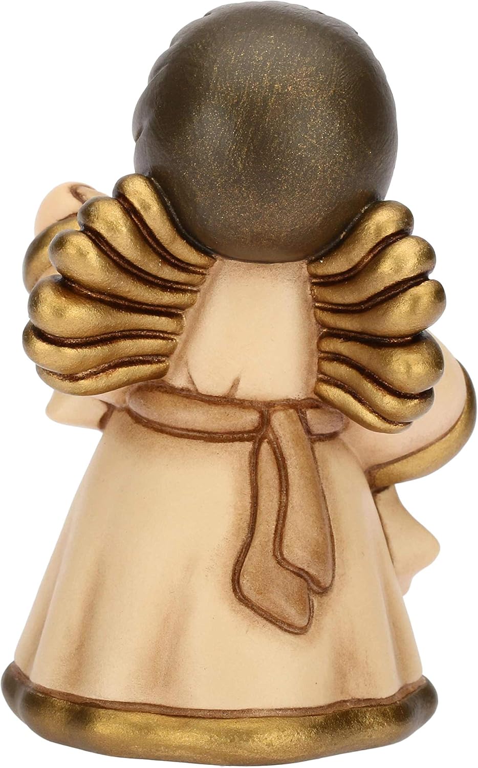 Krippenfigur Engel der Verkündigung, Beige