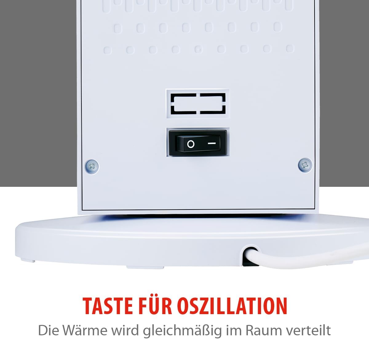 Elektrischer Keramik-Heizlüfter mit Oszillation, Elektrischer Heizlüfter 2000W