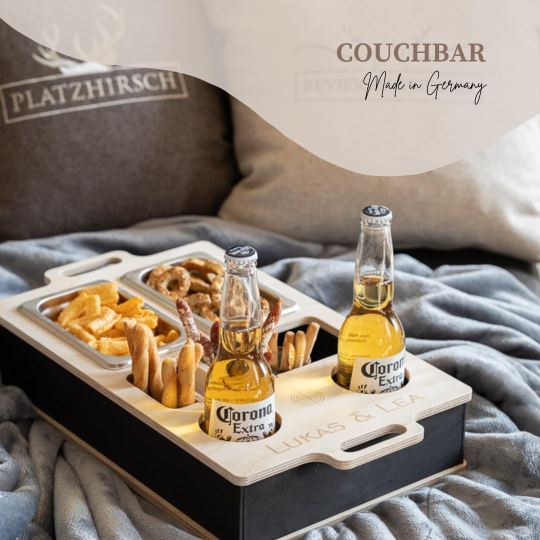 CouchBar, nicht personalisiert Natur-schwarz