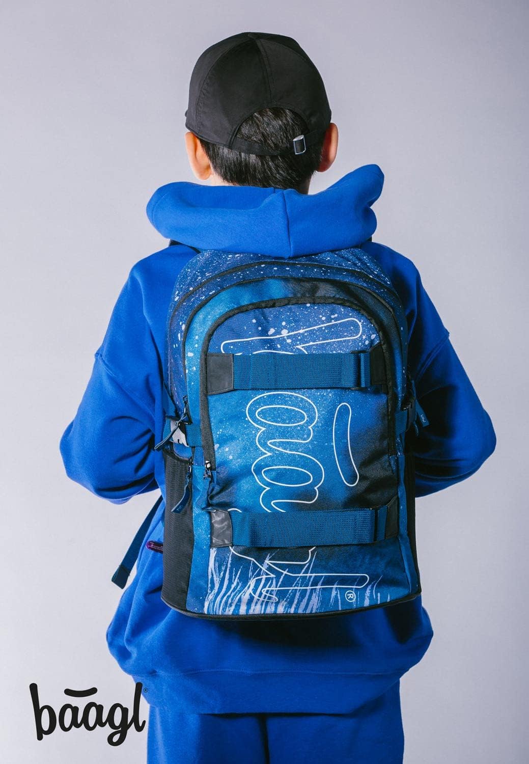 Schulrucksack-Set, Skate Steel
