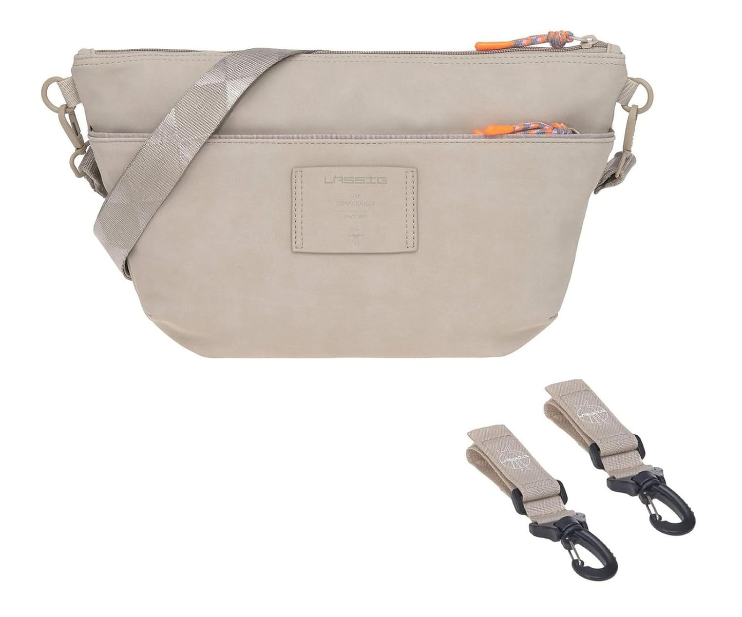 Kinderwagentasche Bum Bag Humus, Braun