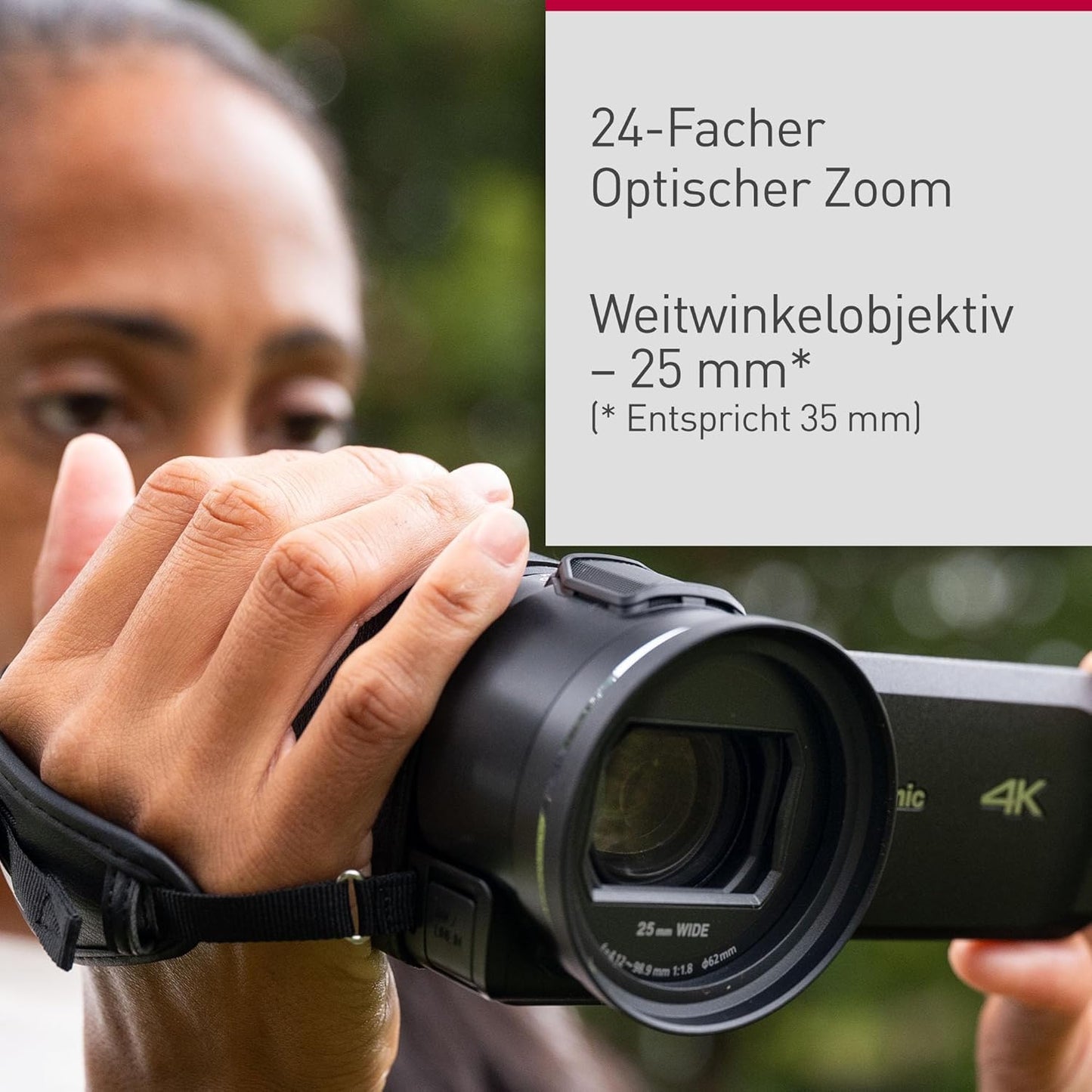 HC-VX3E-K 4K-Camcorder, HC-VX3E