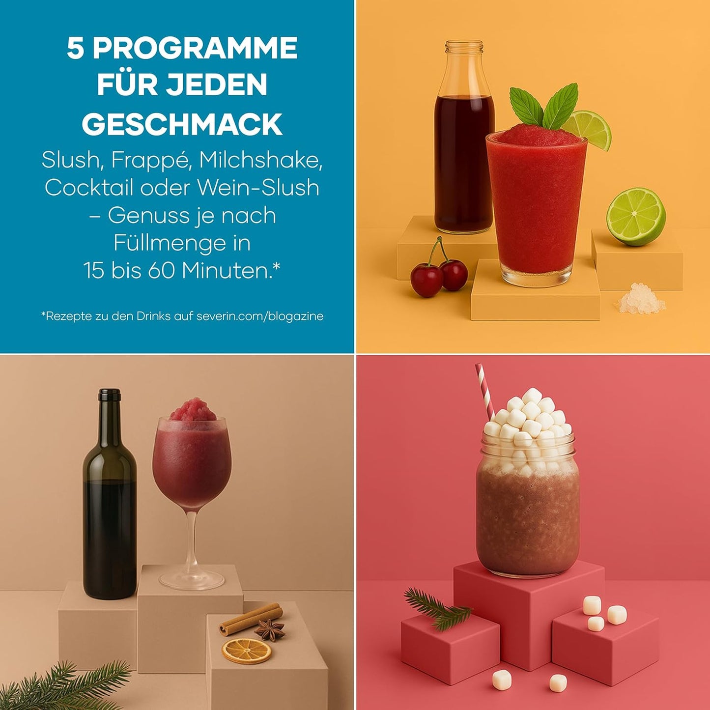 Slush-Eis-Maschine EZ 9520, Slush Eis Maschine