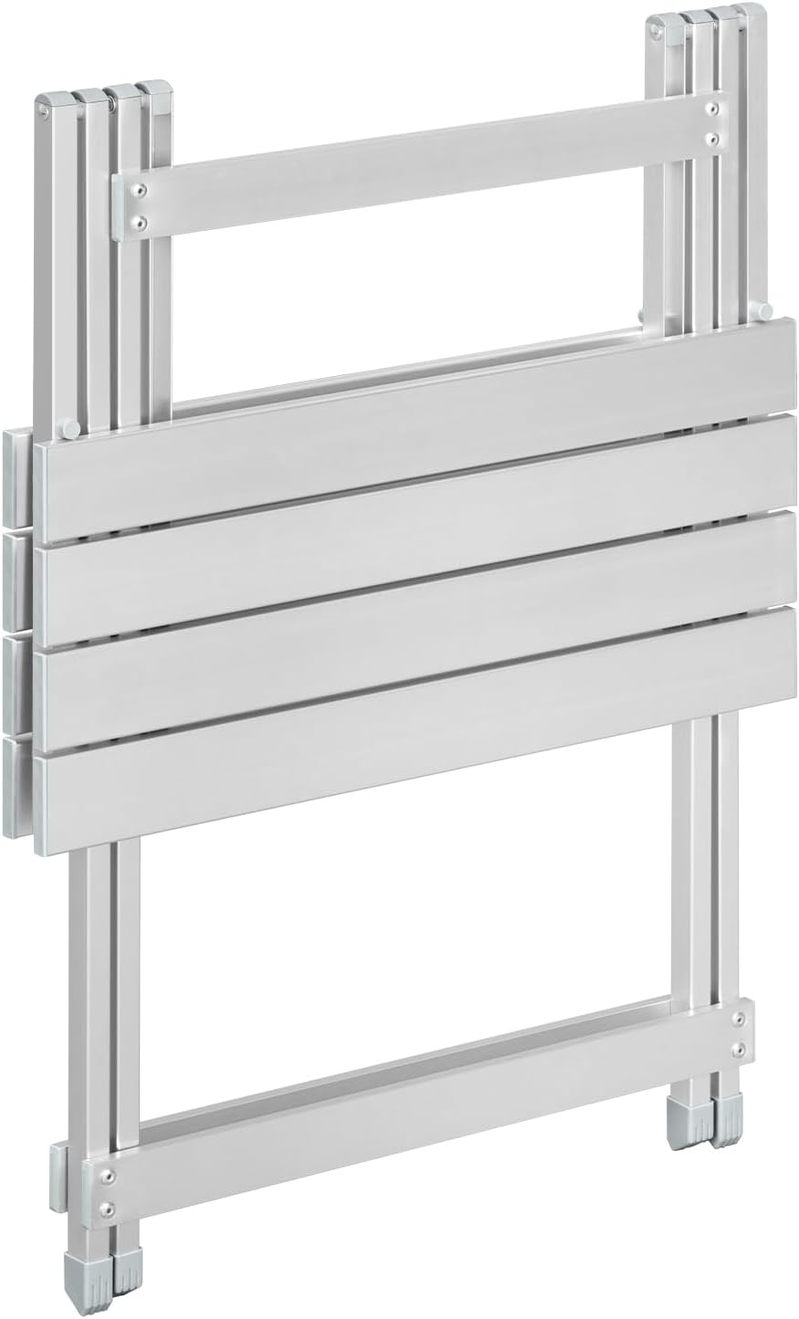 Klappbarer Campingtisch, Silber