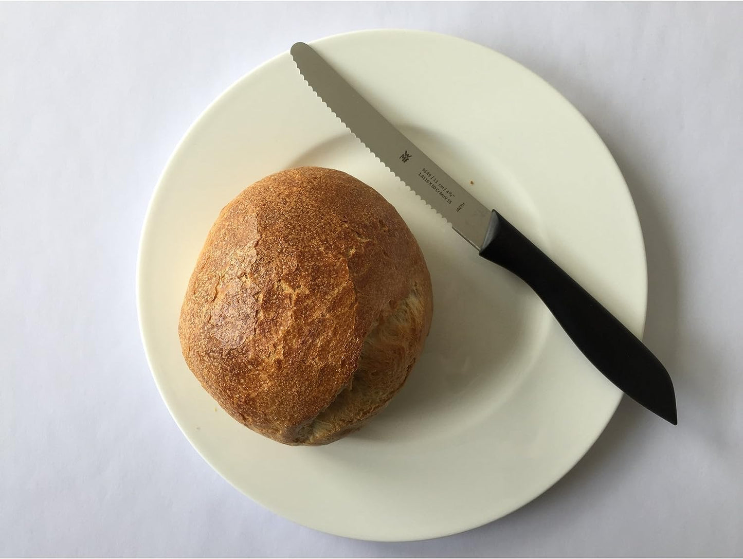 Brötchenmesser Set, Single, Schwarz