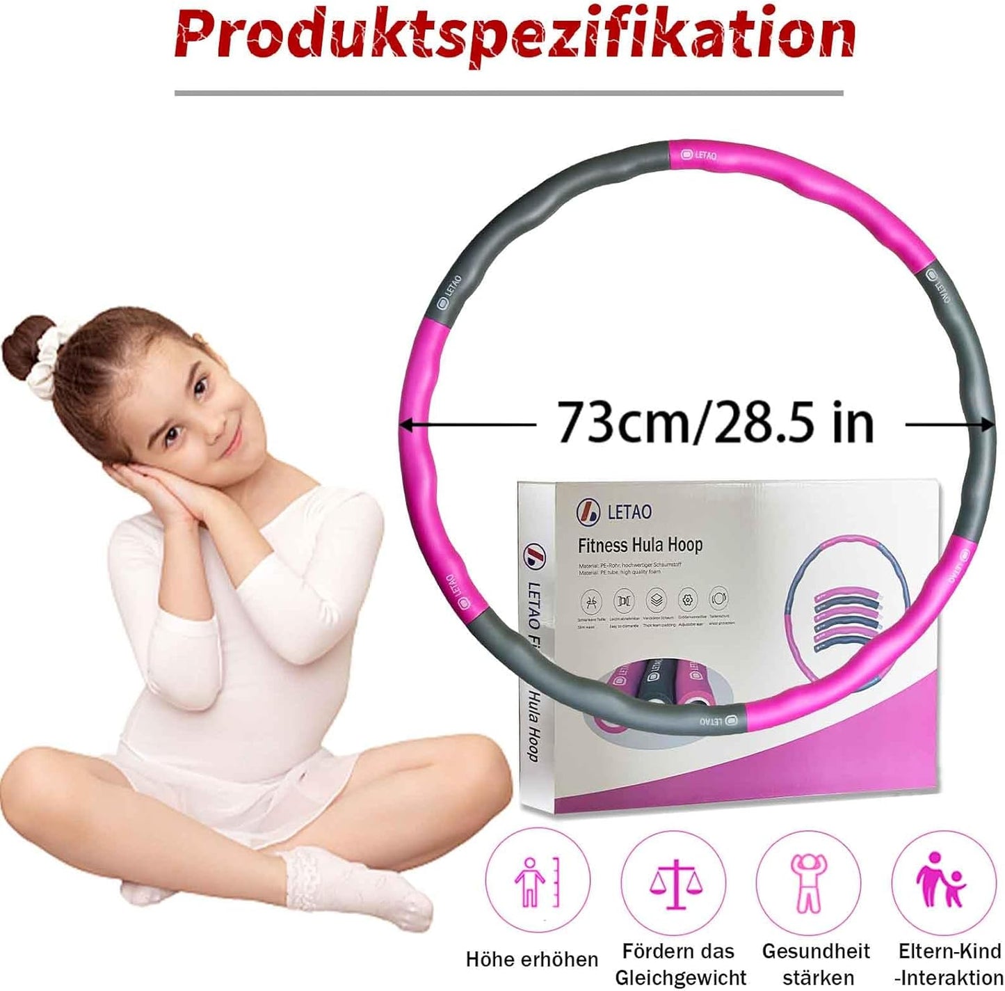 Hula Hoop Reifen für Kinder