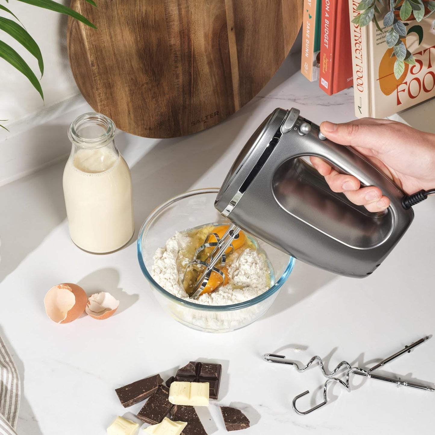 Cosmos Hand Mixer, Handmischer EU-Stecker