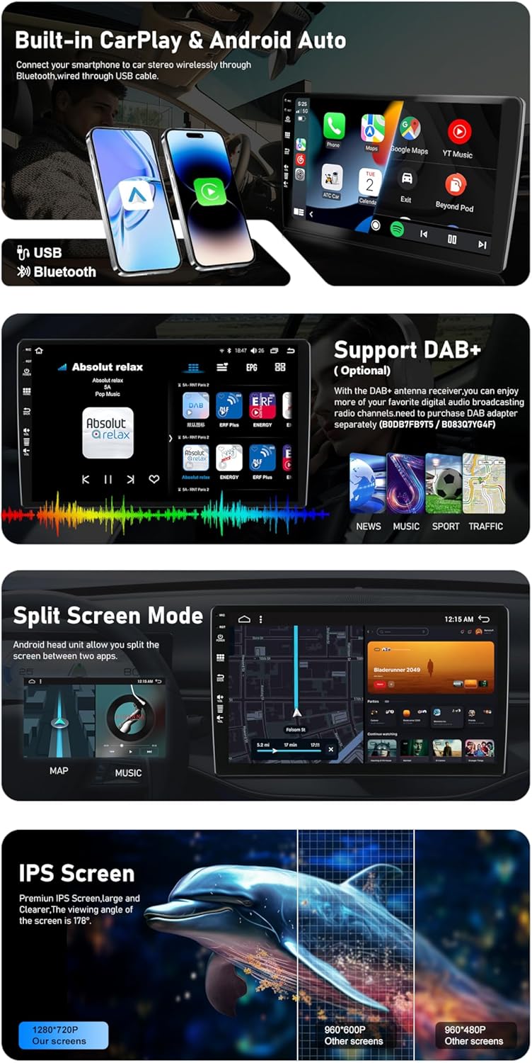 Android 10 Autoradio für Suzuki Swift (2005-2016)
