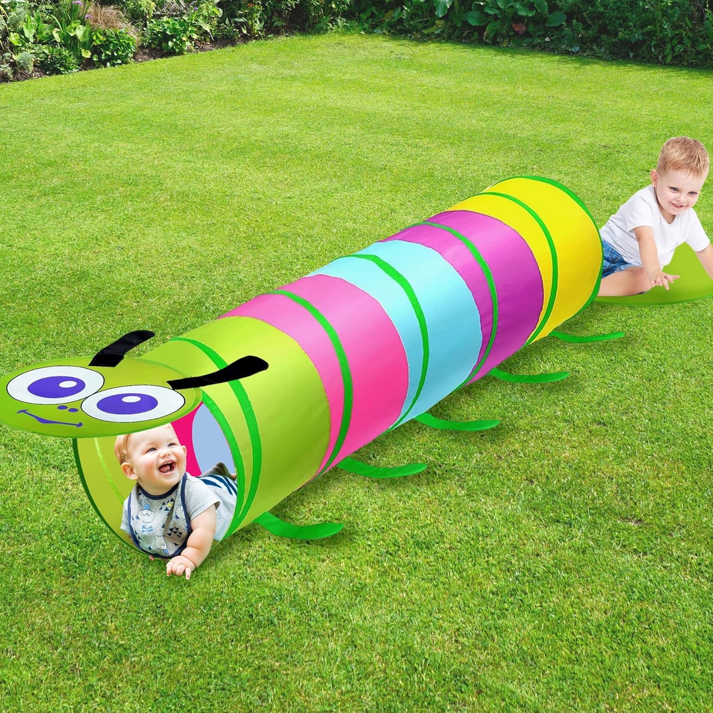 Krabbeltunnel & Agility-Spieltunnel für Kinder, Rainbow-1