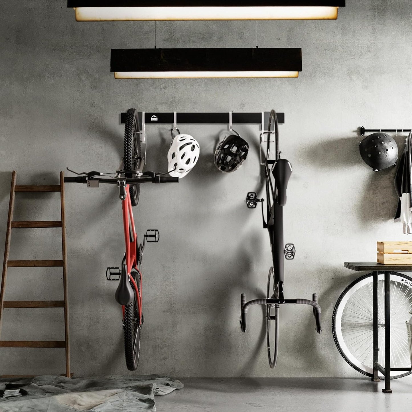 Vertikale Velo Wandhalterung, 4er Set