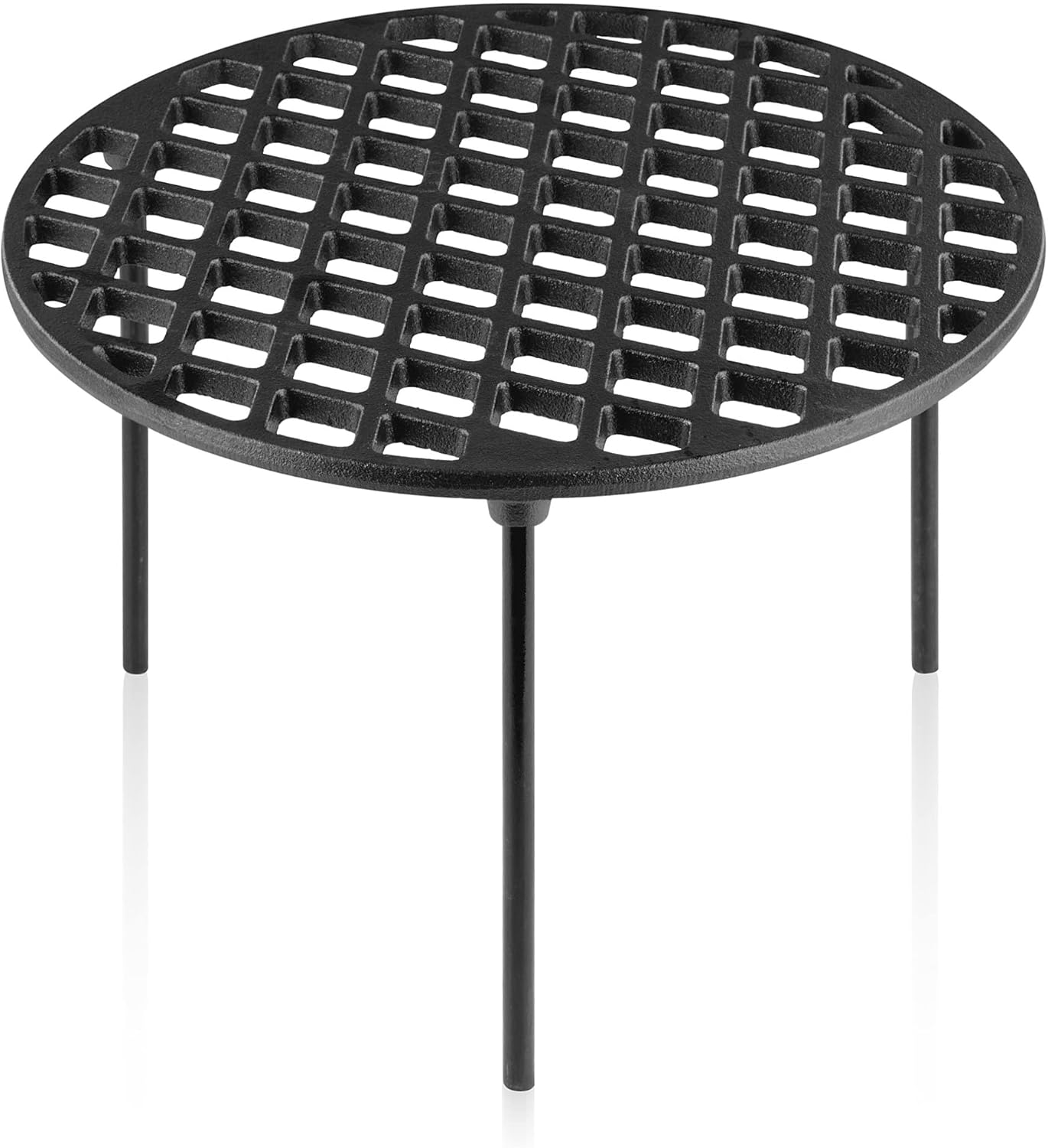 Gusseisen Grillrost mit drei Beinen, Ø 30 cm