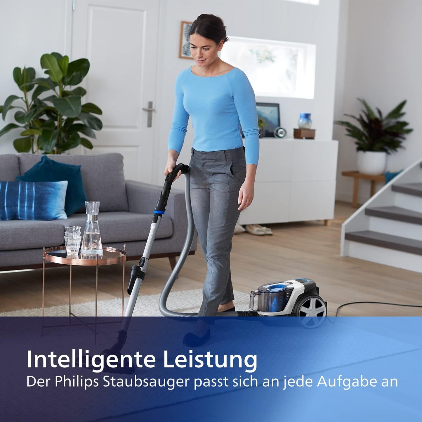 PowerPro Compact Staubsauger, Weiss