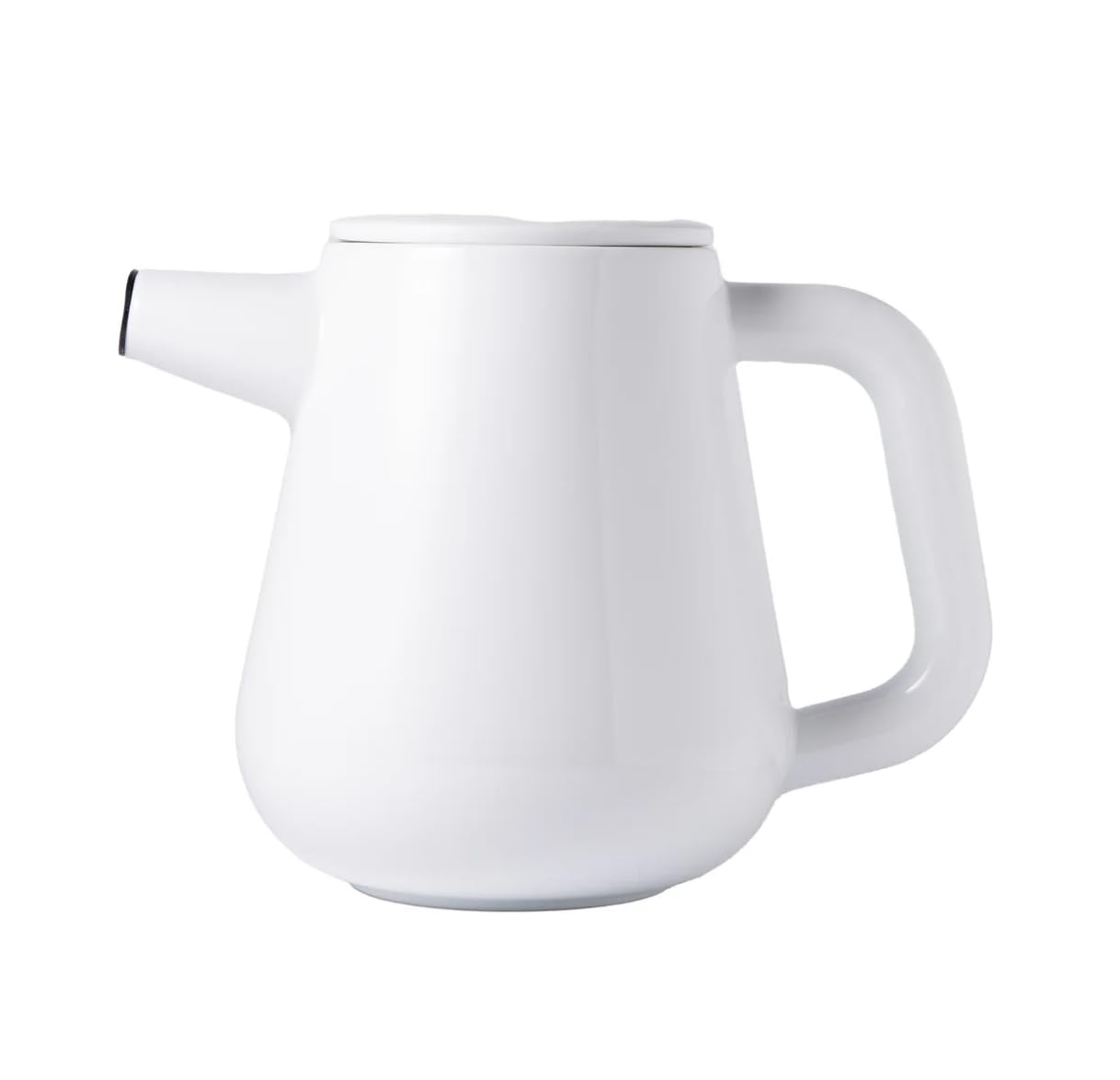 Porzellan-Kaffeekanne mit Edelstahlfilter, 1,2l, Pure White 1,2 Liter