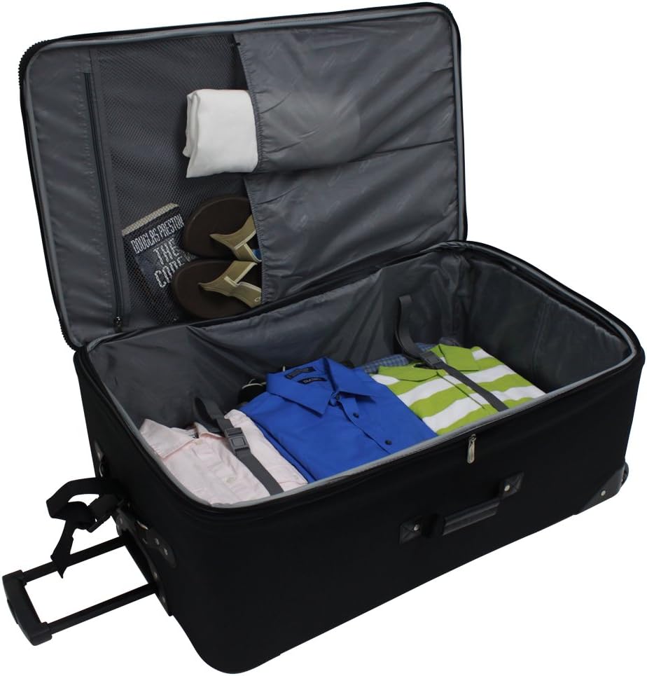 Koffer-Set Amsterdam, 8-Piece Set (15/21/25/29/Packing Cubes), Marineblau