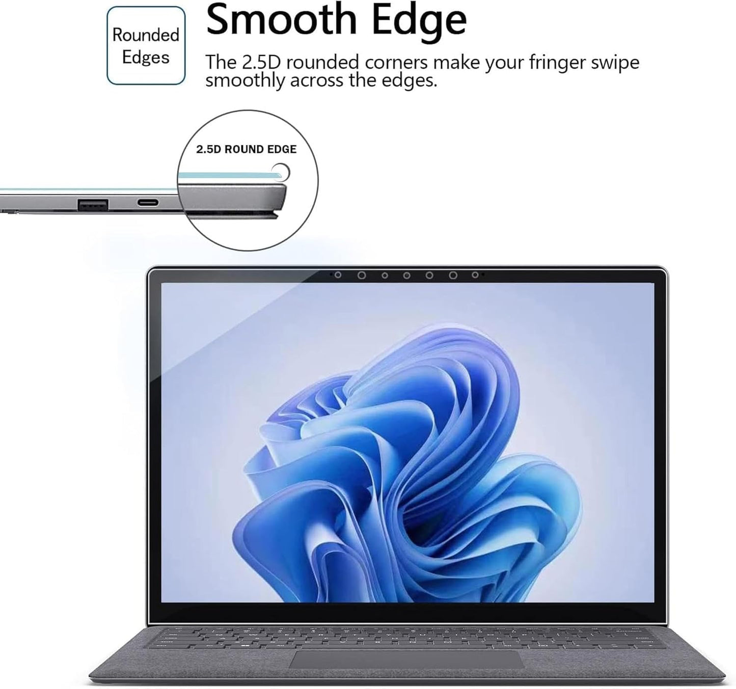 Displayschutzfolie für Surface Laptop 3/4/5/6 (15 Zoll)