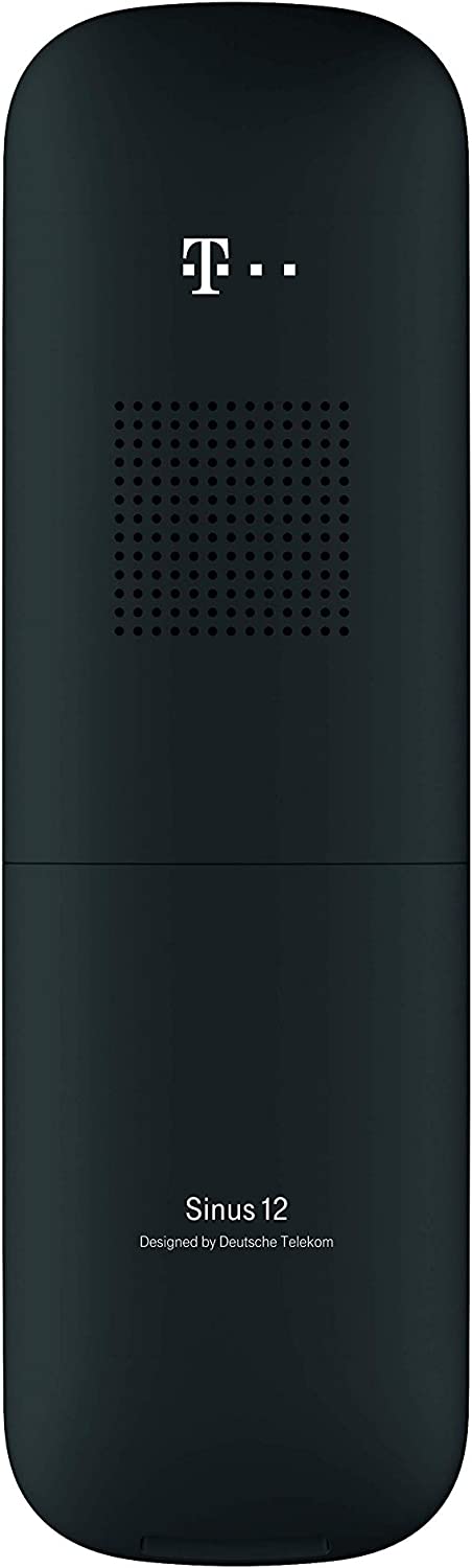 Sinus 12, analoges Telefon, schwarz Single