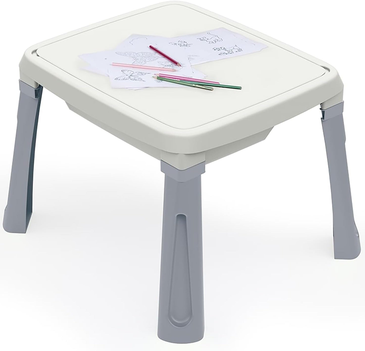 3-in-1 Sand- und Wasser-Tisch, Grau
