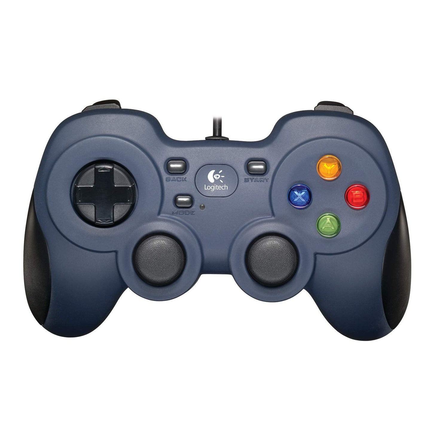 F310 Gamepad Corded, Blau/Grau