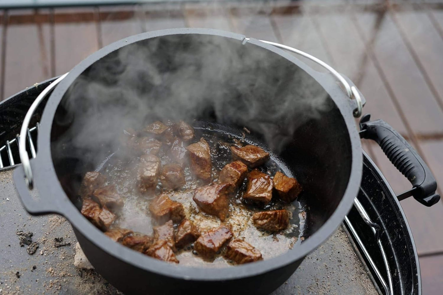 Dutch Oven Forest Serie Bräter mit Füssen, Pot with feet 7,3 Liter (DO6F)