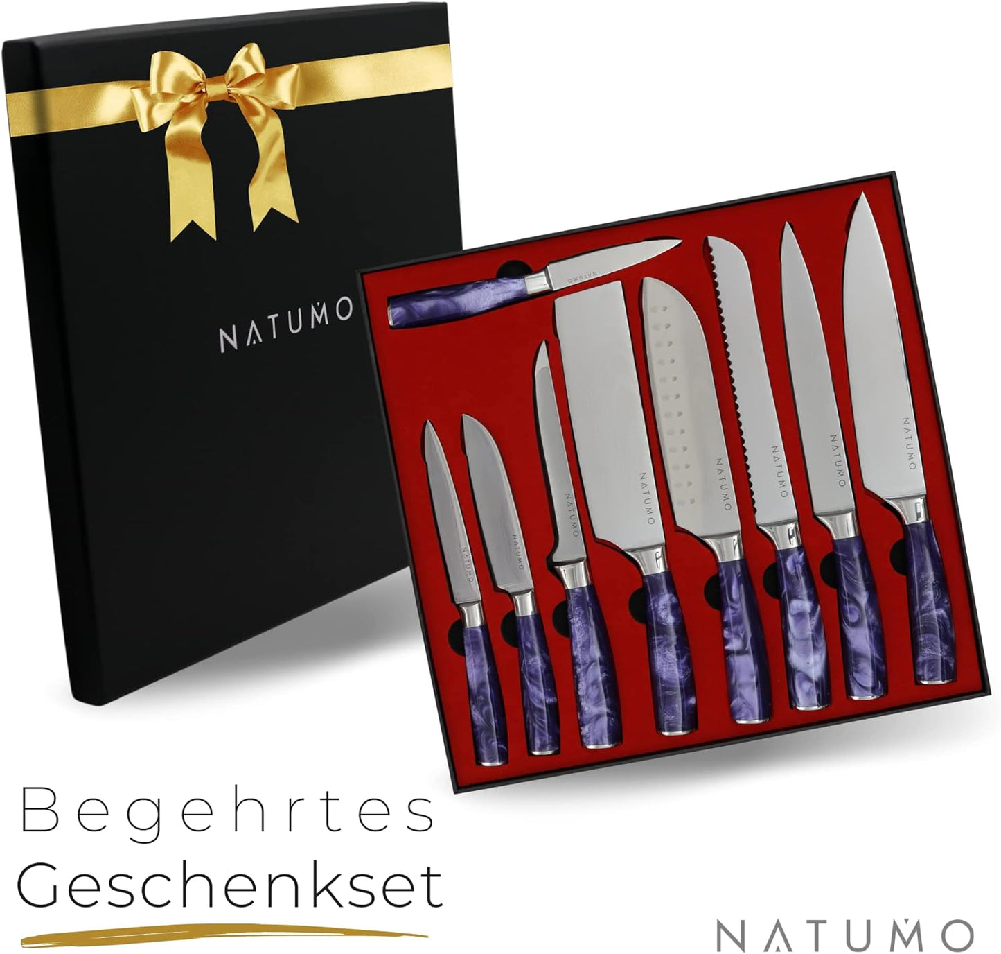 Küchenmesserset, Lila