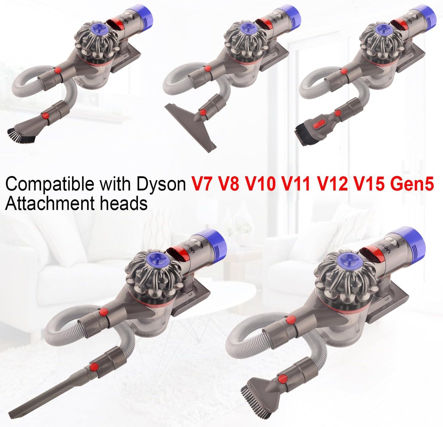 Bürsten-Set für Dyson-Staubsauger