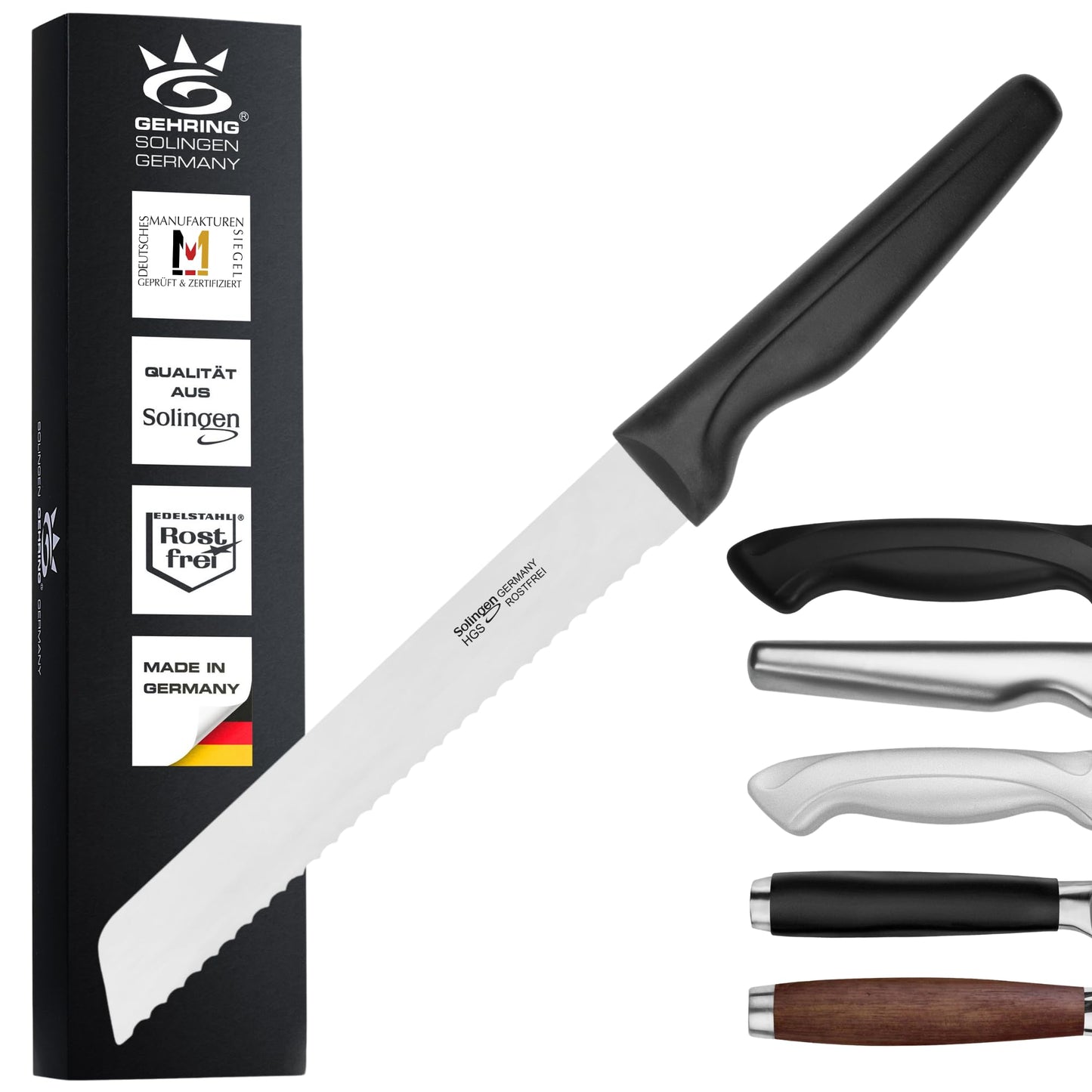 Brotmesser WAVE-LINE, eisgehärtet & scharf, WAVE BROT-MESSER