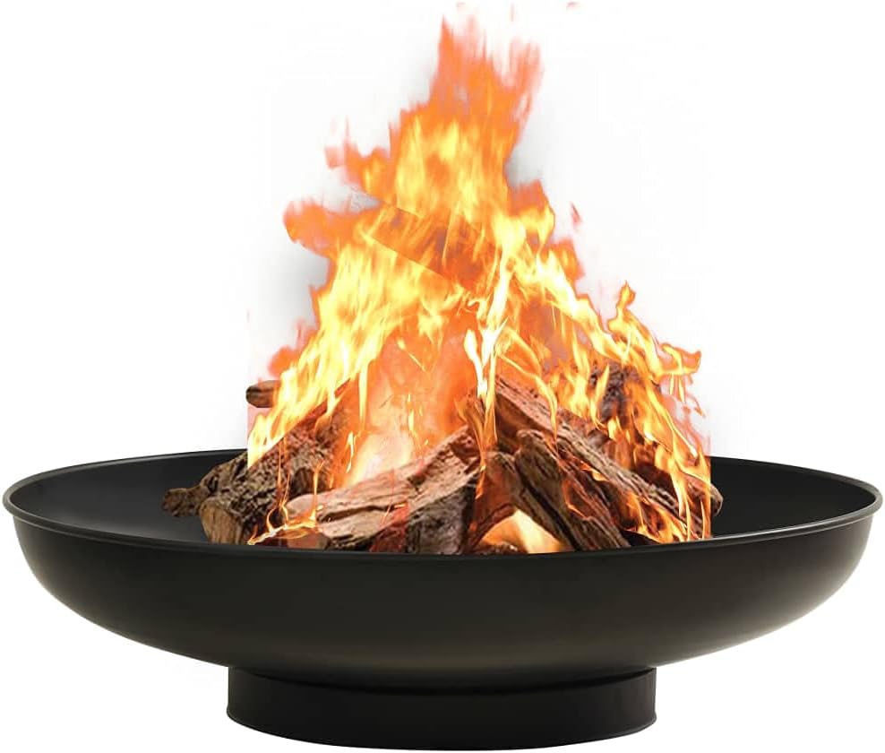 Feuerschale, Φ 80 x 20 cm / Schwarz