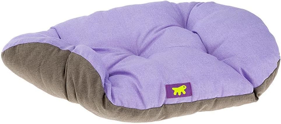 Waschbares Hundebett Relax, Baumwolle L 78 x P 50 x H 7 cm Lila