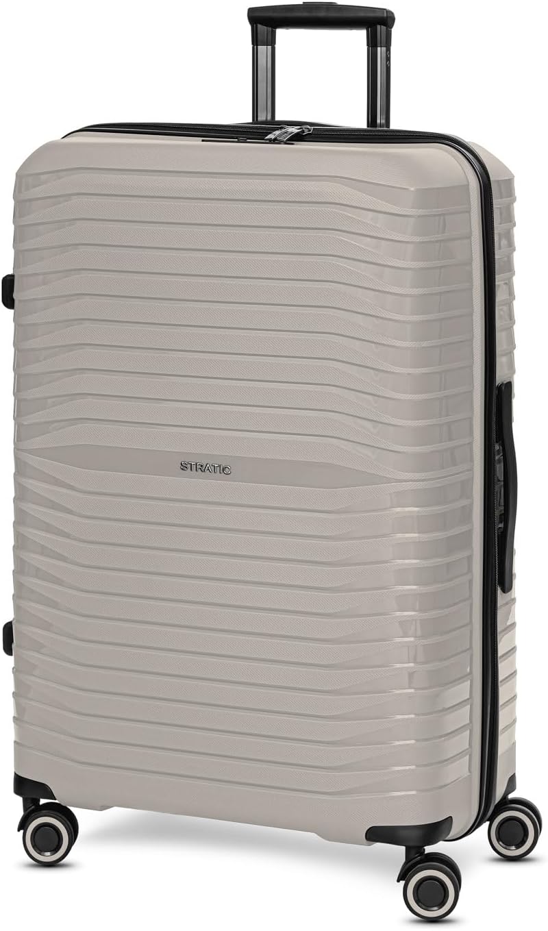Shine Koffer mit 4 Rollen, Taupe Koffer L (76 cm)