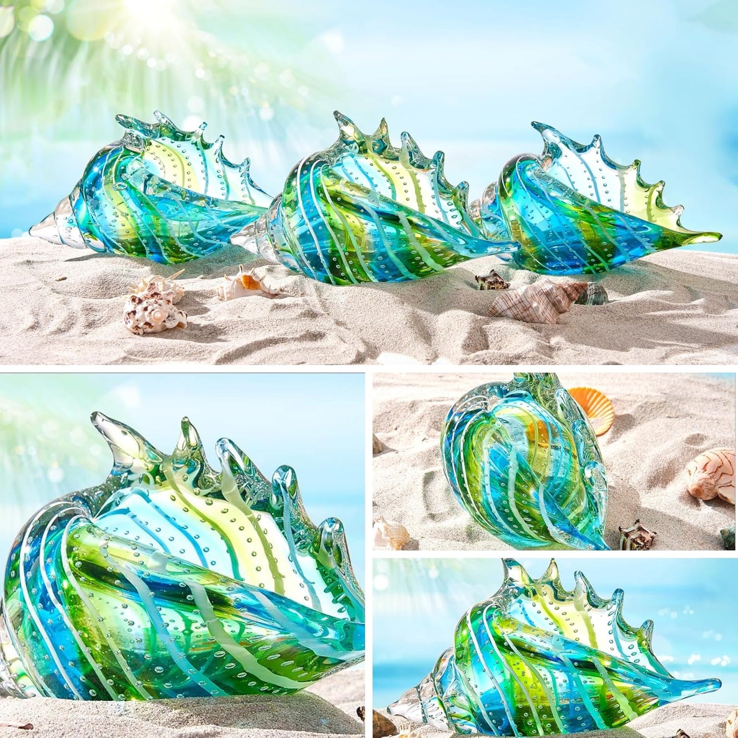 Glasmuschelfigur Conch 1, Conch 1