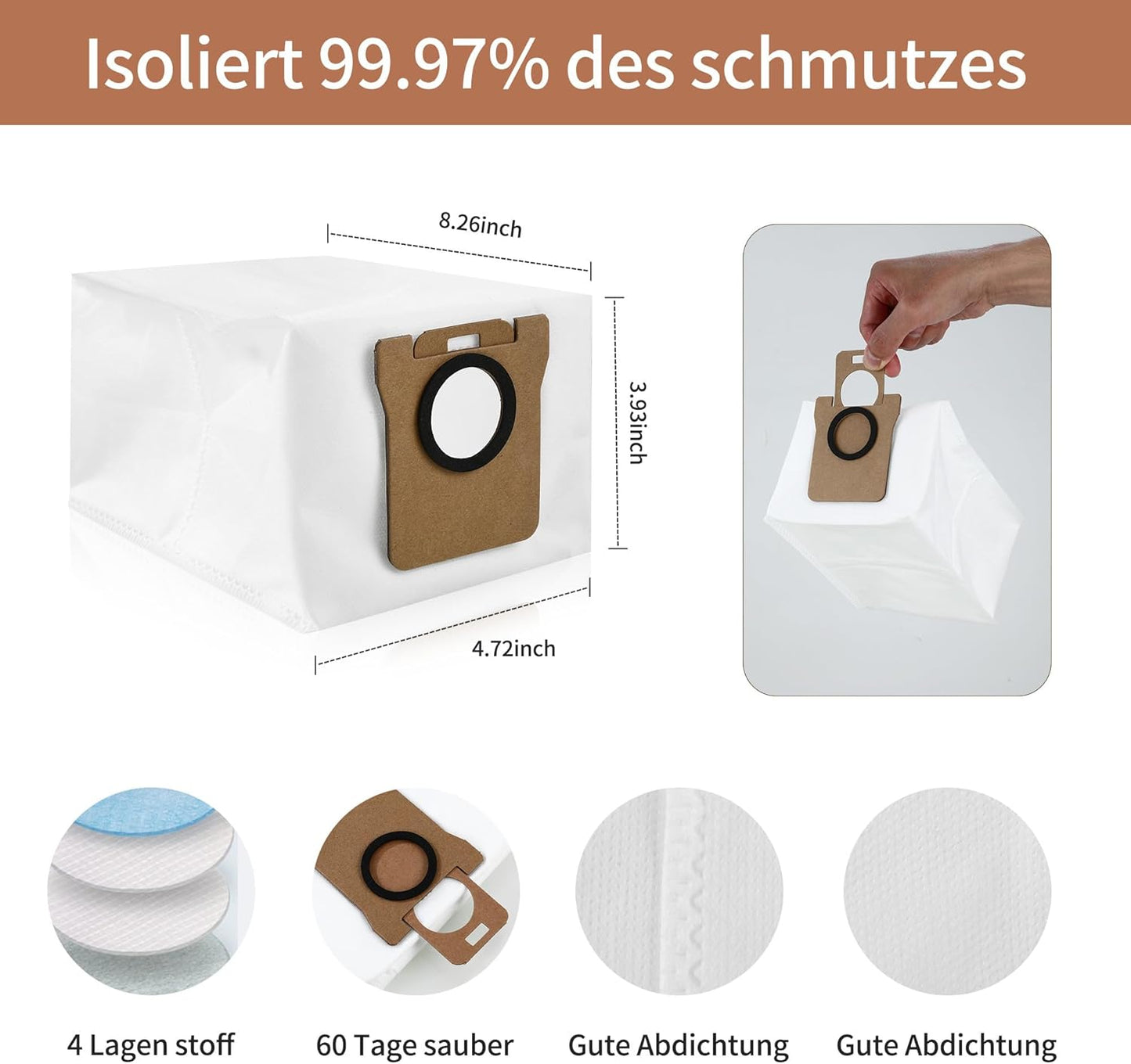 18-teiliges Zubehörset für Dreame