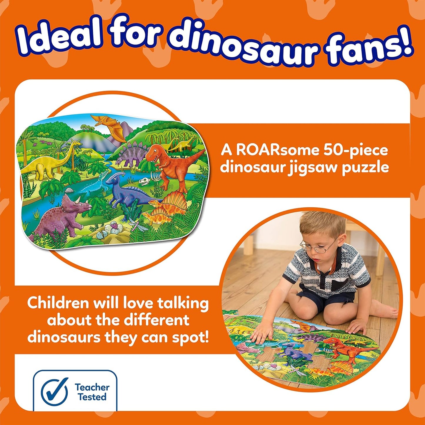 Dinosaurier-Puzzel