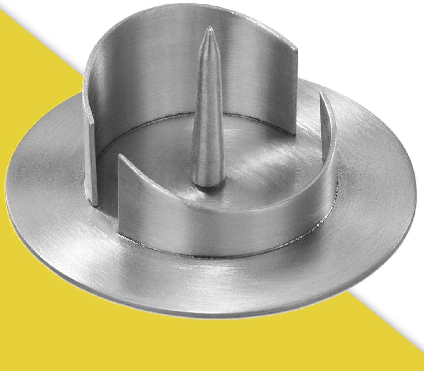 Kerzenleuchter, Ø 5 cm Silber