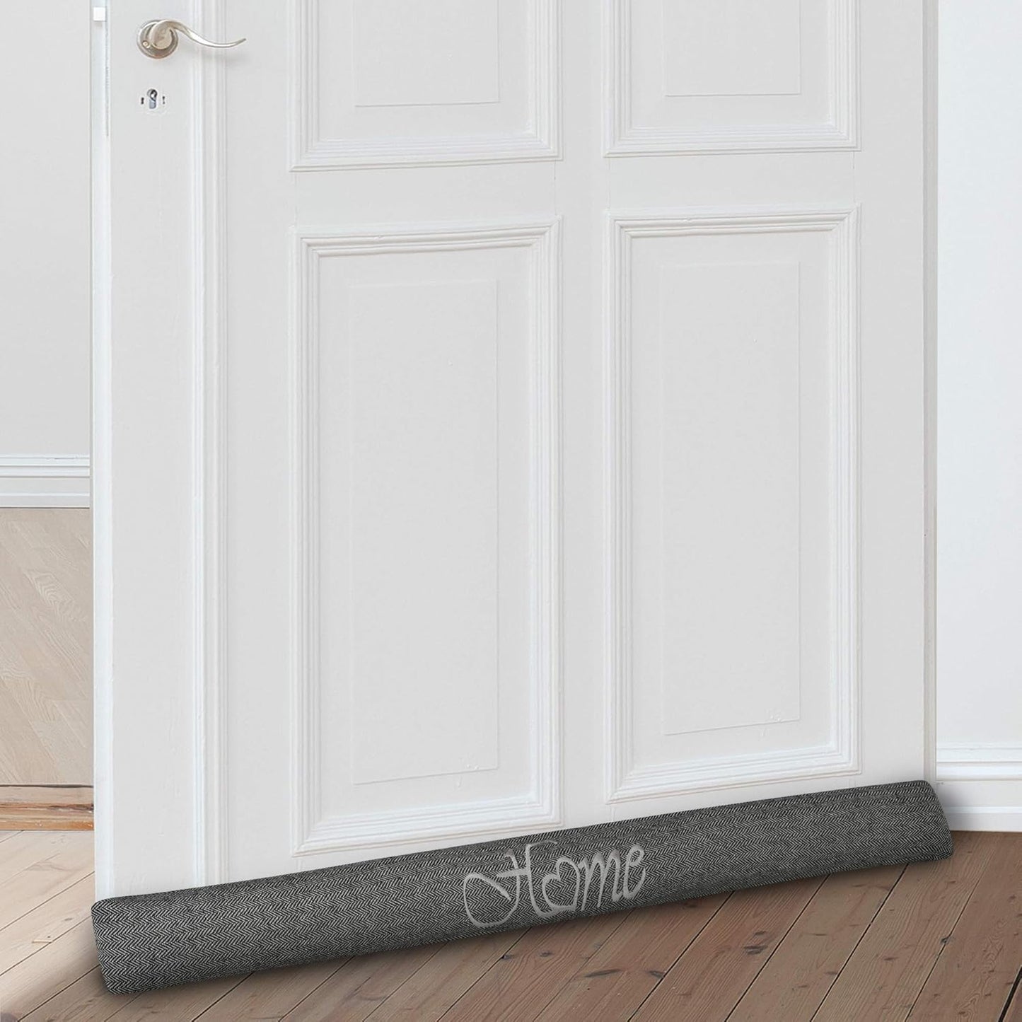 2er-Set Zugluftstopper, 120cm Länge Anthrazit