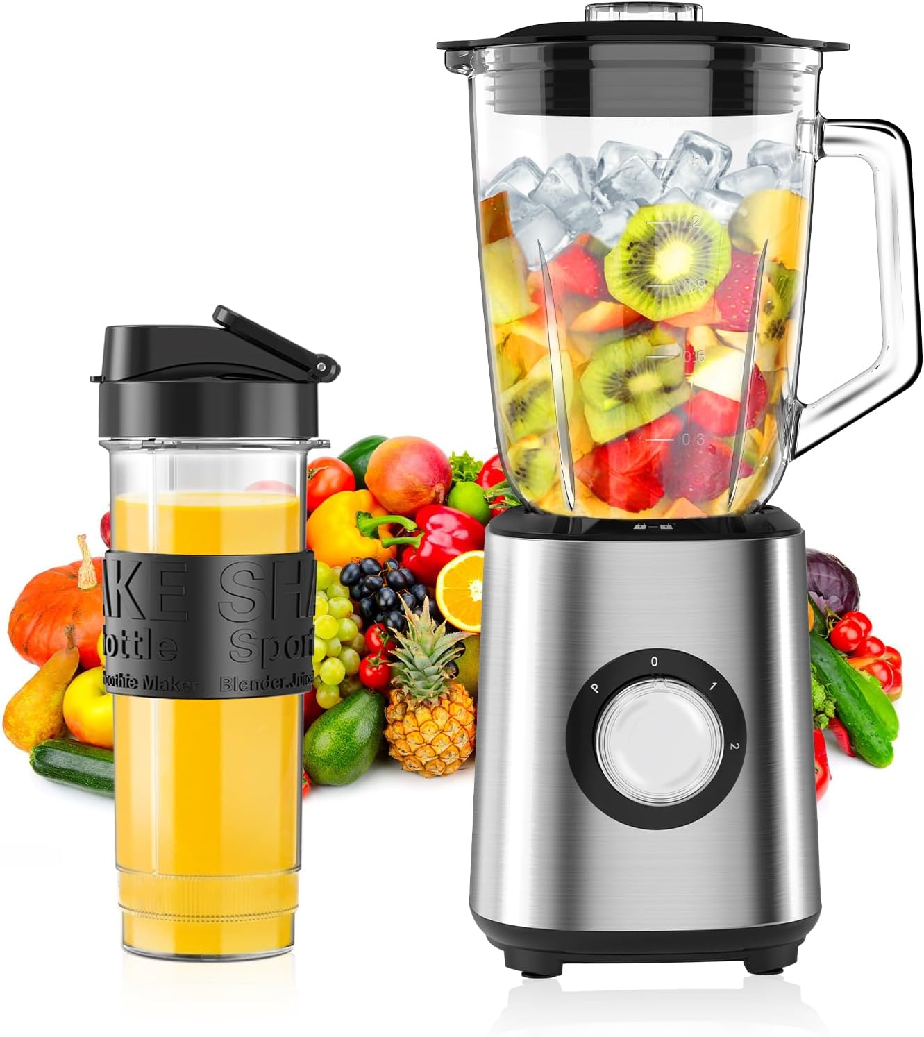 Standmixer mit Pulsfunktion