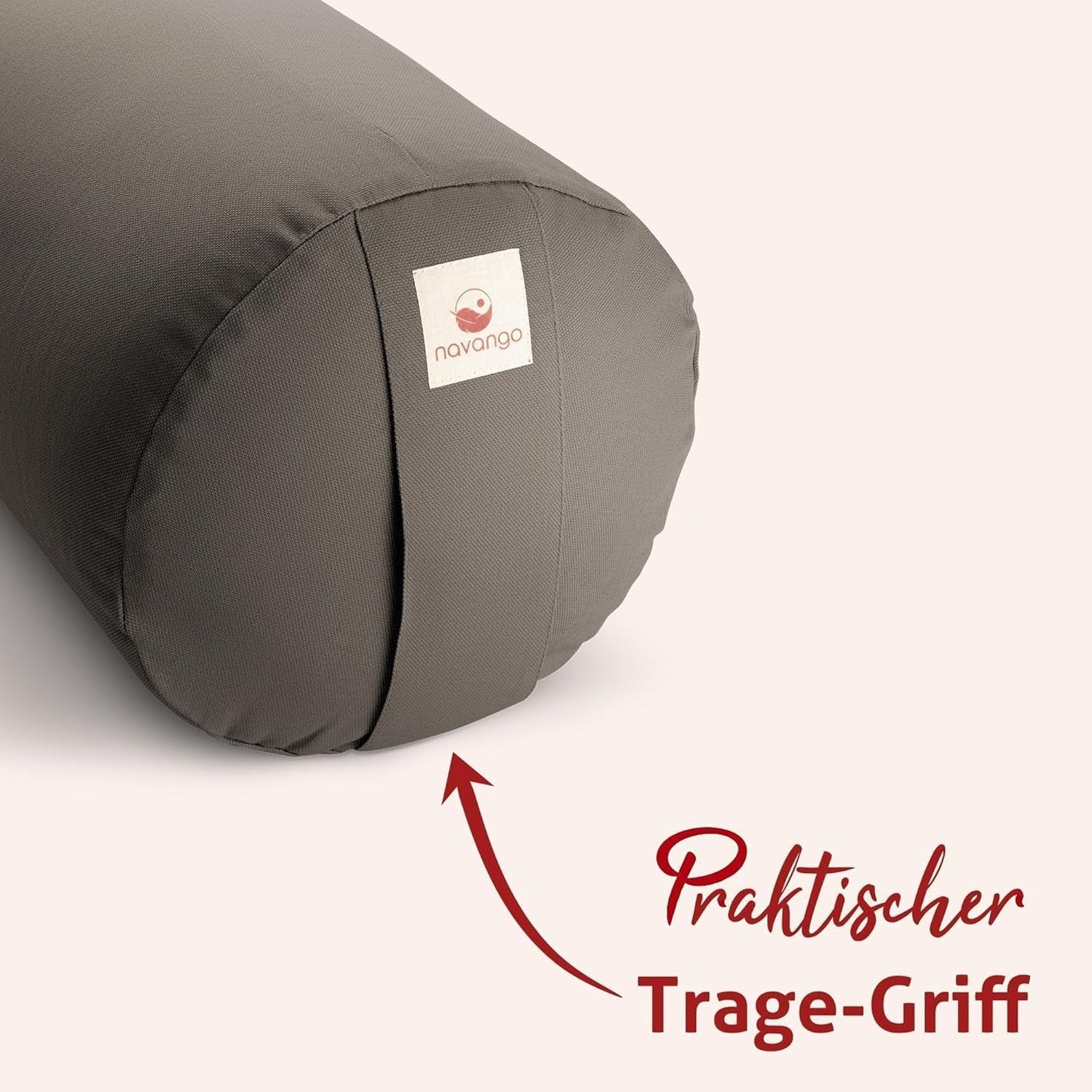 Yoga Bolster, Anthrazit