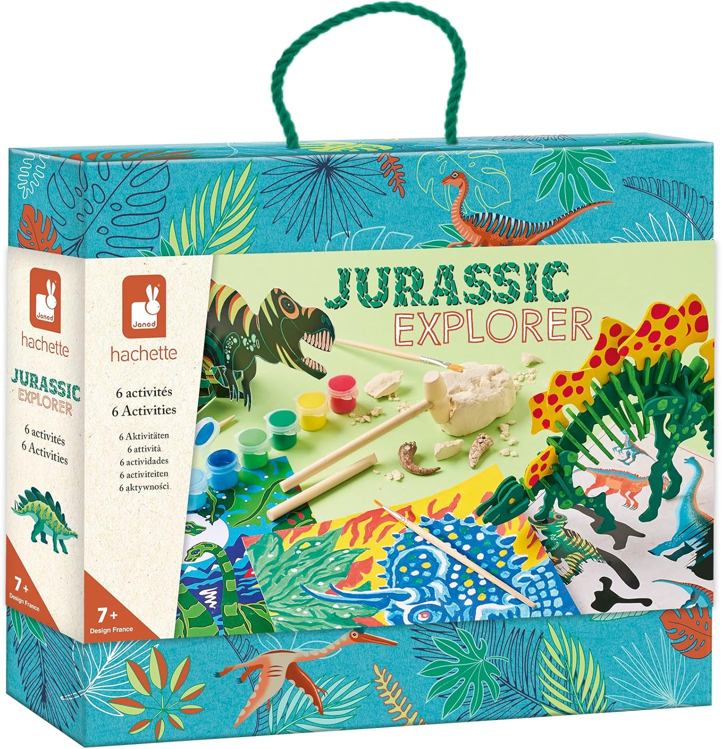Dino-Forscher Entdecker-Koffer mit Kreativset