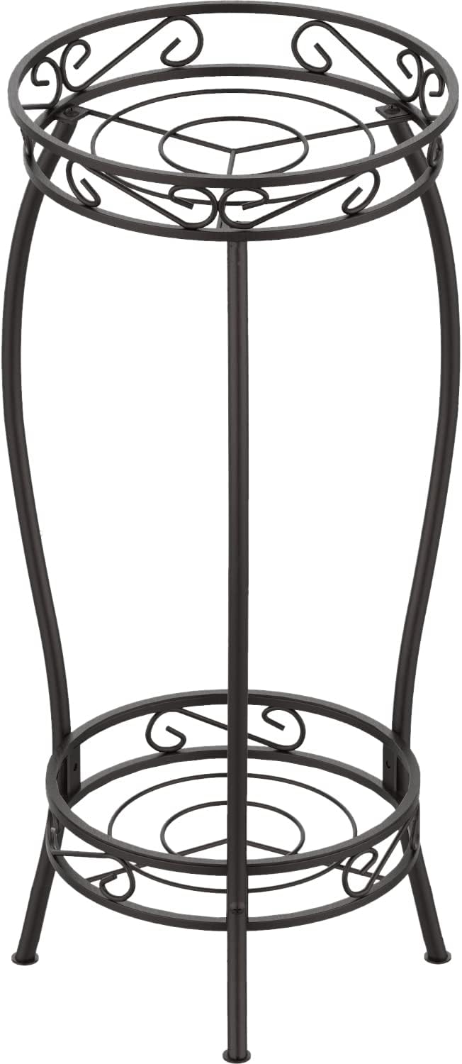 2-stufiger Pflanzenständer, Bronze