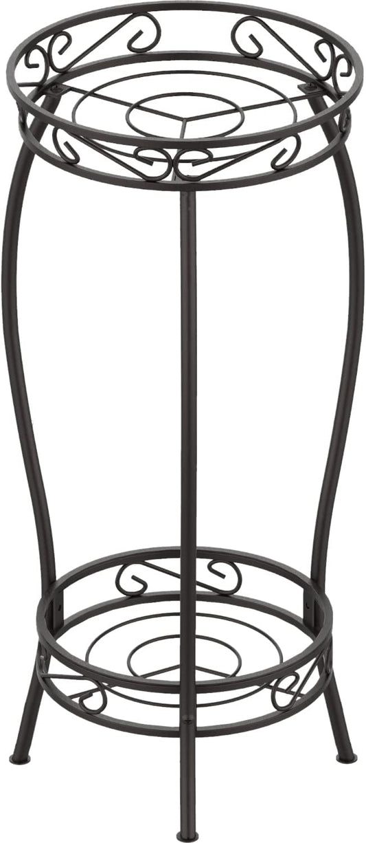 2-stufiger Pflanzenständer, Bronze
