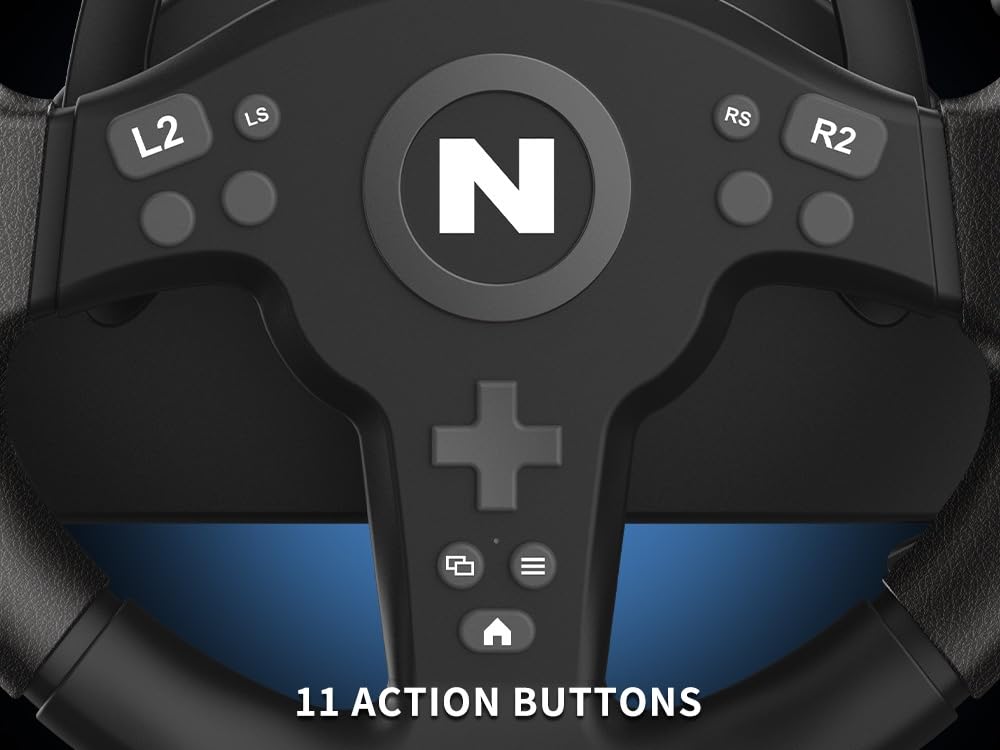 Drive Pro V200 Gaming-Rennlenkrad mit Pedalen und Schalthebel, Drive Pro V200
