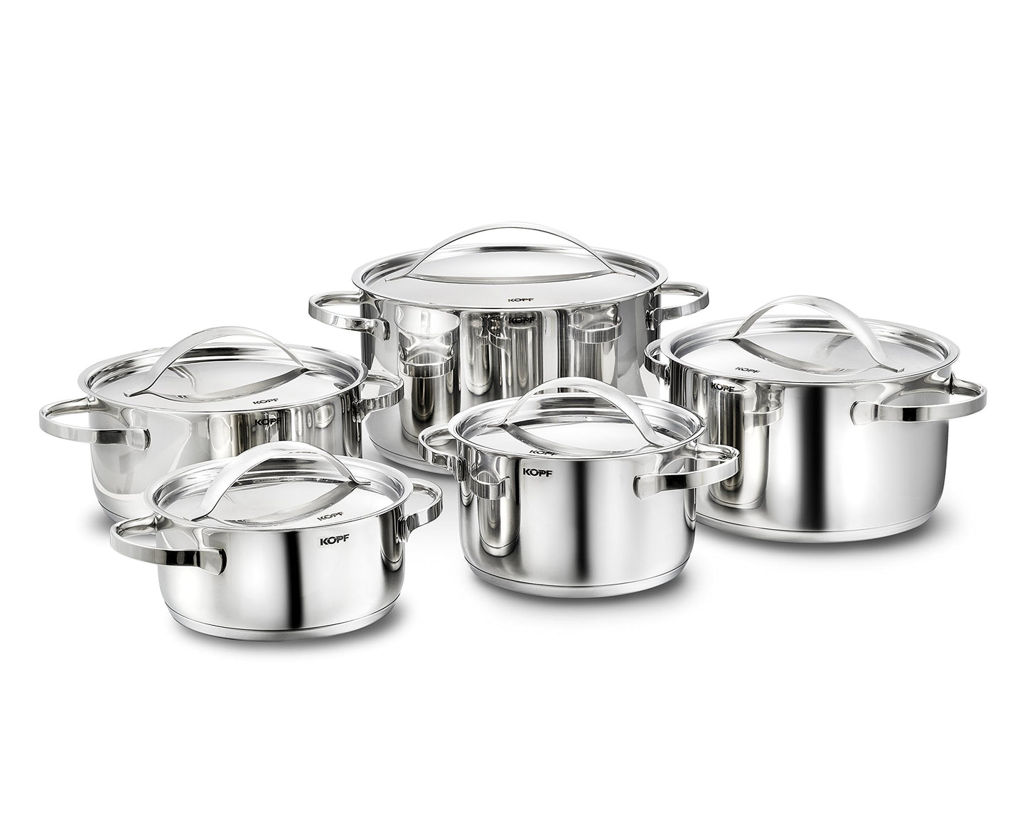 10-teiliges Topfset Stilo