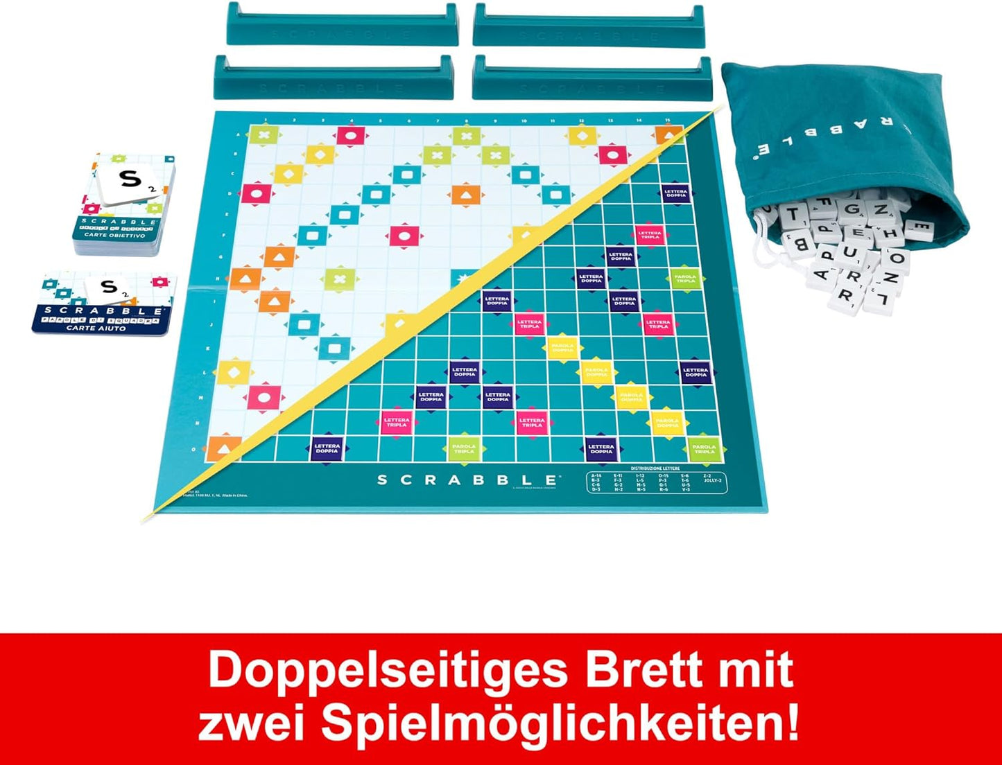 Scrabble Zwei-in-Eins Brettspiel