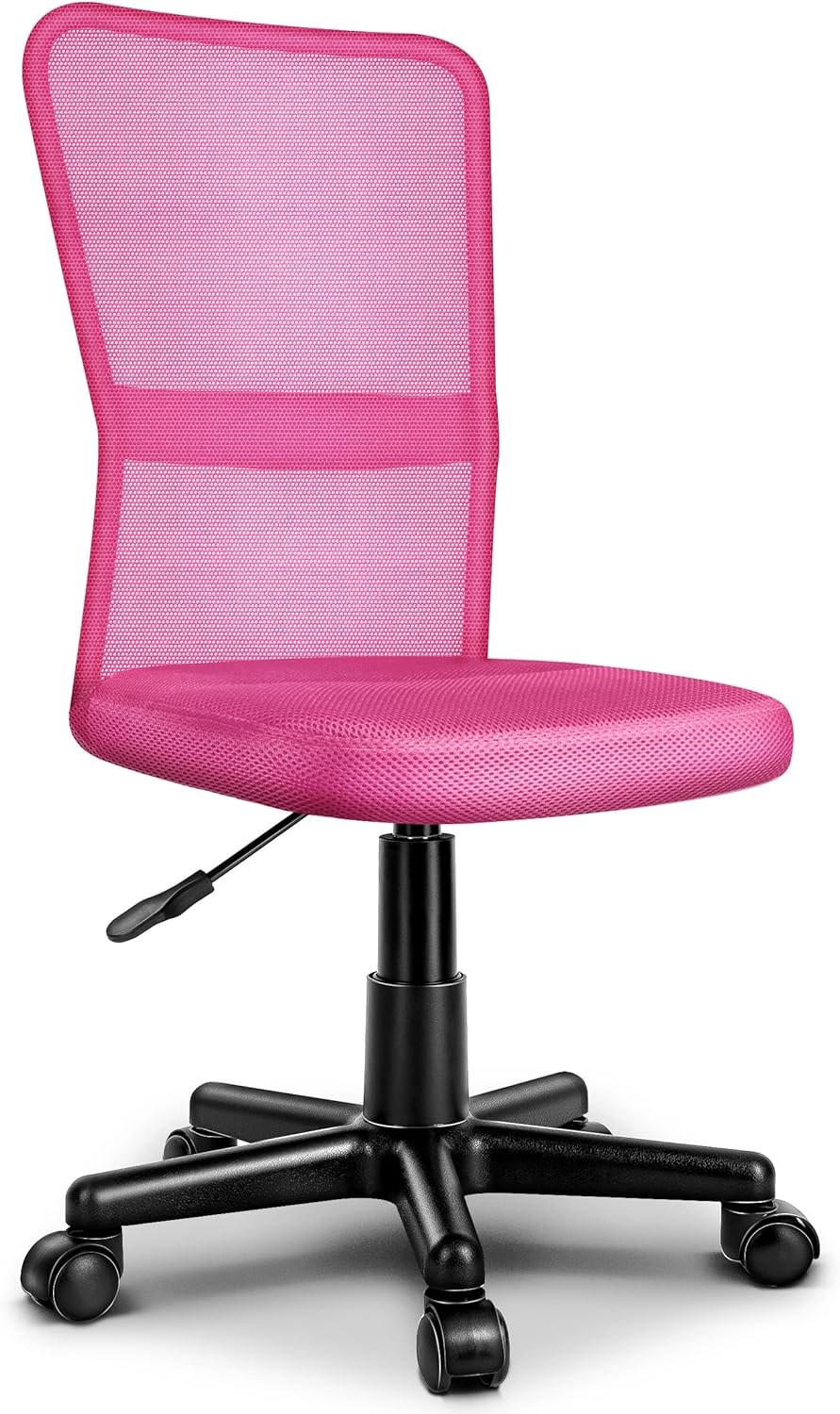Schreibtischstuhl, Ohne Armlehnen, Rosa