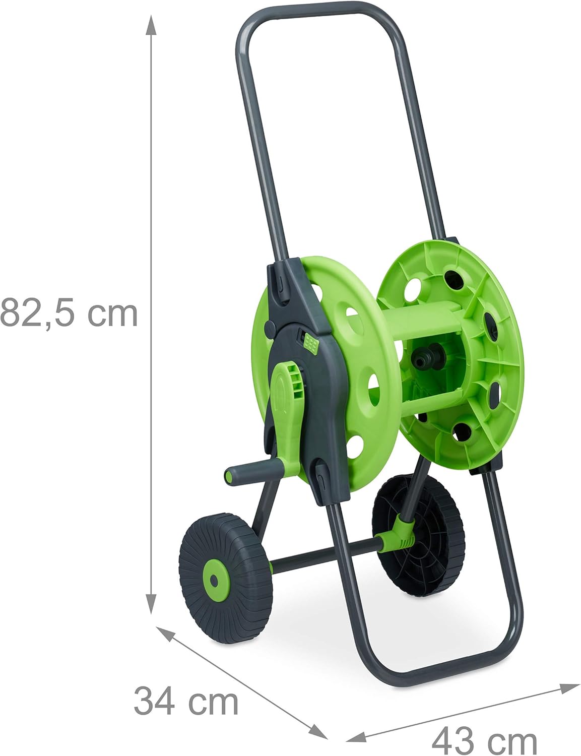 Fahrbarer Schlauchwagen für 45m Gartenschlauch