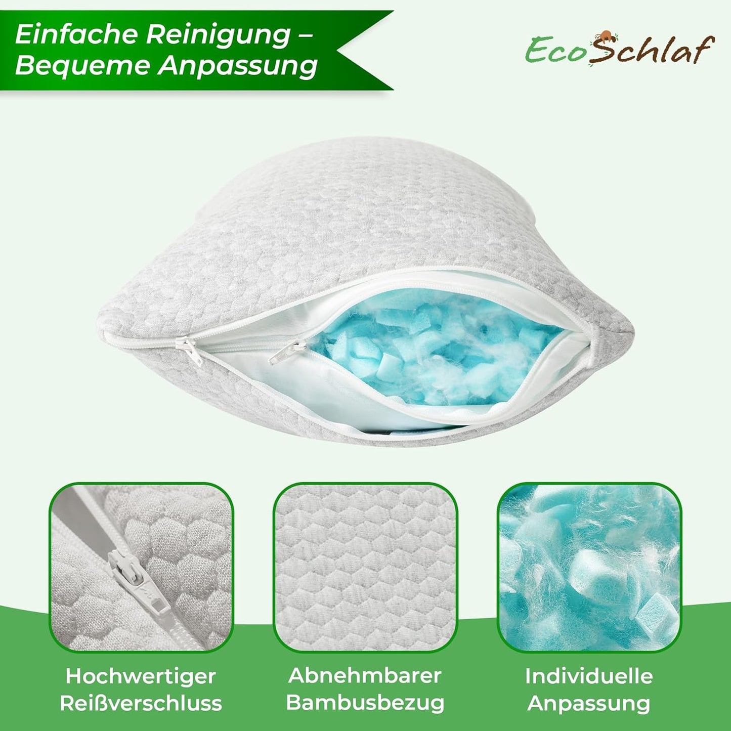 Ergonomisches Reisekissen aus Memory Foam