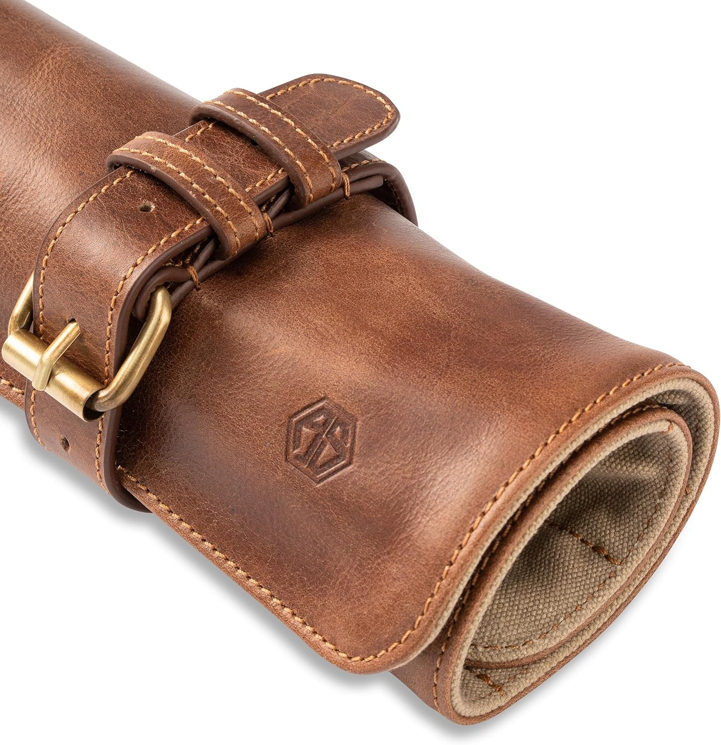 Messertasche für Kochmesser, Braun